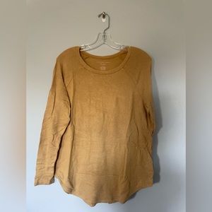 American Eagle Soft & Sexy Plush Yellow Shirt
